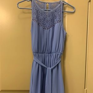 Beautiful periwinkle dress!